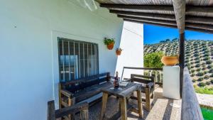 Balkón nebo terasa v ubytování Casa La Choza de Mamuyo Montefrio by Ruralidays