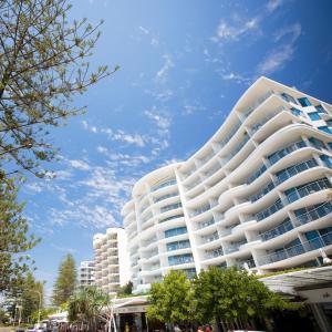 a large building with a lot of windows at Mantra Sirocco in Mooloolaba