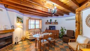 Posezení v ubytování Casa La Noria Iznate by Ruralidays