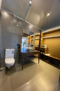 Kúpeľňa v ubytovaní White Feather Resort Kauncha