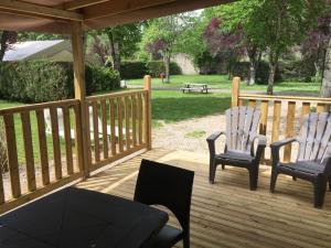 Zahrada ubytování Camping de la Bonnette