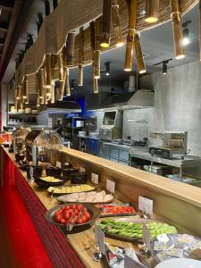 Restavracija oz. druge možnosti za prehrano v nastanitvi Rius Hotel Lviv