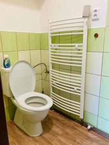 Koupelna v ubytování Statek Polánka