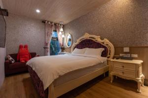 Letto o letti in una camera di 花蓮晨風星語民宿Sun Star B&B