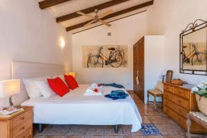 Postel nebo postele na pokoji v ubytování Casa Jazmin + 17 fotografií