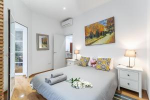 Posteľ alebo postele v izbe v ubytovaní Exclusive Luxury Stay at Plaza Uncibay, Málaga Center