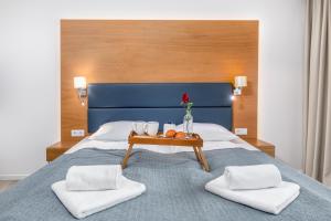 Posteľ alebo postele v izbe v ubytovaní Seaside Park Private Apartment by Noclegi Renters