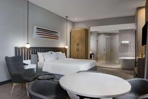 Ruang duduk di Radisson Lagos Ikeja