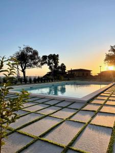 The swimming pool at or close to Agriturismo Il Colle Dei Lecci