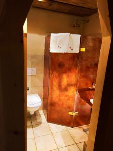 Koupelna v ubytování Hotel San Gabriele