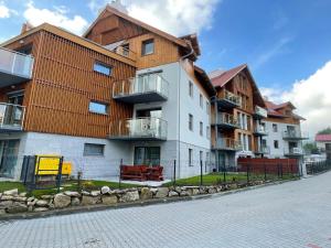 Budova, v ktorej sa apartmán nachádza