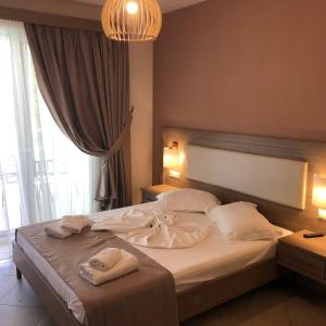 Villa Mary 1 & fresh!客房内的一张或多张床位