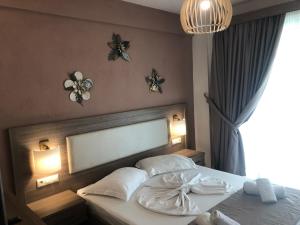 Villa Mary 1 & fresh!客房内的一张或多张床位