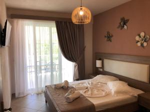 Posteľ alebo postele v izbe v ubytovaní Villa Mary 1 & fresh!