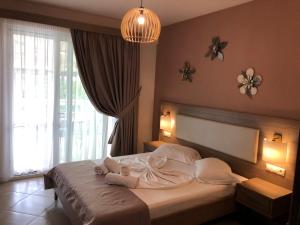 Villa Mary 1 & fresh!客房内的一张或多张床位