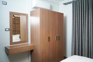 Postel nebo postele na pokoji v ubytování flamingo hotel irbid