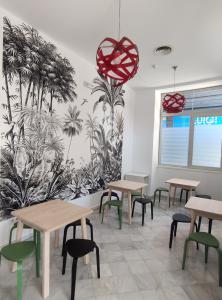 Reštaurácia alebo iné gastronomické zariadenie v ubytovaní New Samay Hostel
