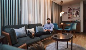 Posezení v ubytování Revier Hotel - Dubai