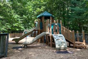 Ο χώρος παιχνιδιού για παιδιά στο Big Canoe Mountain Resort Cabin with Pool Access!