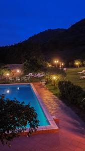 The swimming pool at or close to Villa Rica