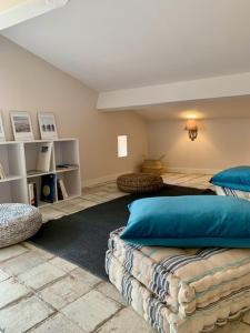 Llit o llits en una habitació de L'oustaou d'Arles