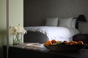 Voodi või voodid majutusasutuse Demetria Hotel toas