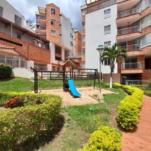 Κήπος έξω από το Apartamento 402-G San Gil