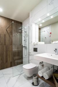 Phòng tắm tại Aparthotel NOX