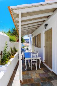 A patio or other outdoor area at Aria House