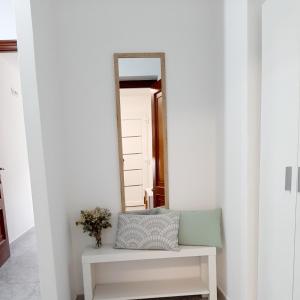 A seating area at Apartamento Casa Tambo, Campelo