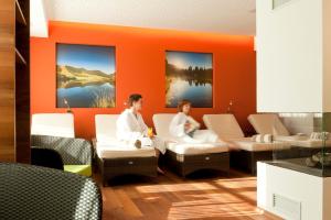 Posezení v ubytování Hotel Teichwirt