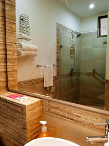 Koupelna v ubytování HOTEL LA POSADA DEL ZAGUÁN