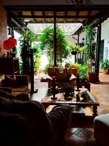 Posezení v ubytování HOTEL LA POSADA DEL ZAGUÁN