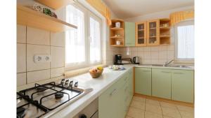 Kuchyň nebo kuchyňský kout v ubytování Holiday Home Tina by Rent Istria
