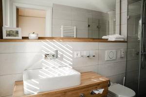Koupelna v ubytování Maiers Johanniterbad Ringhotel Rottweil