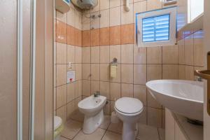 Kúpeľňa v ubytovaní Apartments in Crikvenica 39341 + 13 fotografií