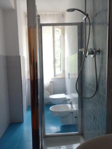 Koupelna v ubytování CASA ADRI. Comoda, accessibile, luminosa.
