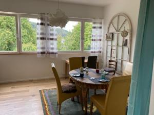 Posezení v ubytování Gästewohnung Mosbach