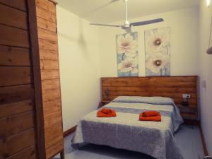 Posteľ alebo postele v izbe v ubytovaní Bimbache Home