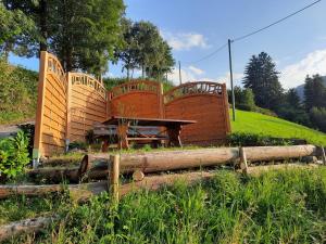 Ogród w obiekcie Appartement 'Oachkatzl'