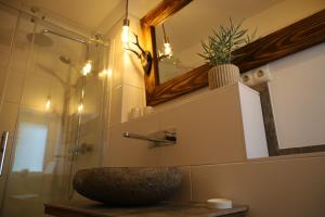 Łazienka w obiekcie Appartement 'Oachkatzl'