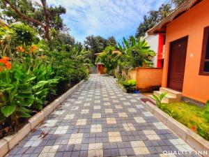 Zahrada ubytování Quality Inn Varkala