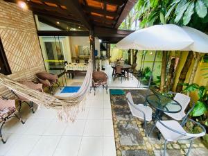 Posezení v ubytování ILHABEACH GUESTHOUSE