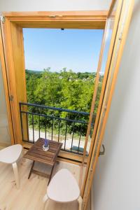 Balkon lub taras w obiekcie Illaberek Vendégház