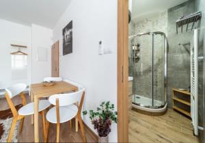 Kúpeľňa v ubytovaní Aviatik apartments