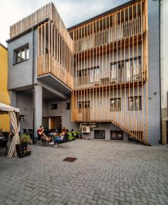 Budova, v ktorej sa apartmán nachádza
