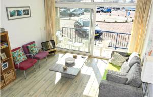 Posezení v ubytování Maisonette Aan Zee