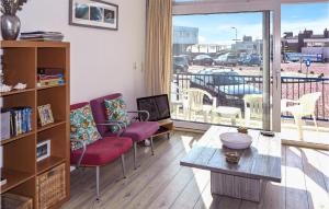 Posezení v ubytování Maisonette Aan Zee