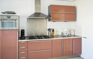 Kuchyň nebo kuchyňský kout v ubytování Maisonette Aan Zee