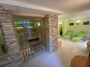 Posezení v ubytování Hotel Garni Maaß